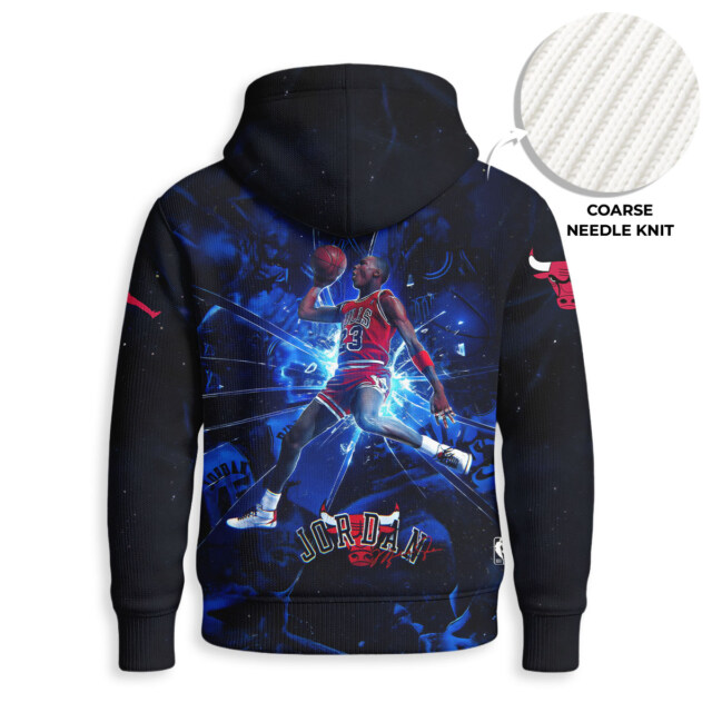 Michael Jordan - Knitted Unisex Hoodie