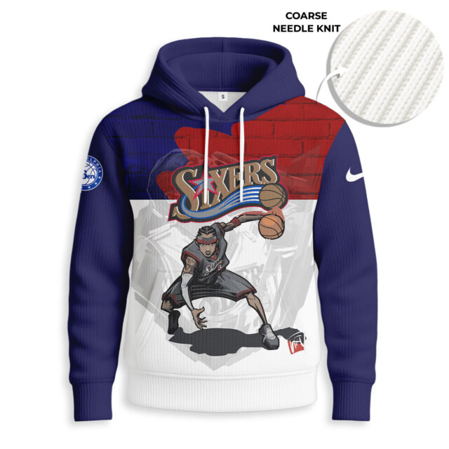 Allen Iverson - Knitted Unisex Hoodie