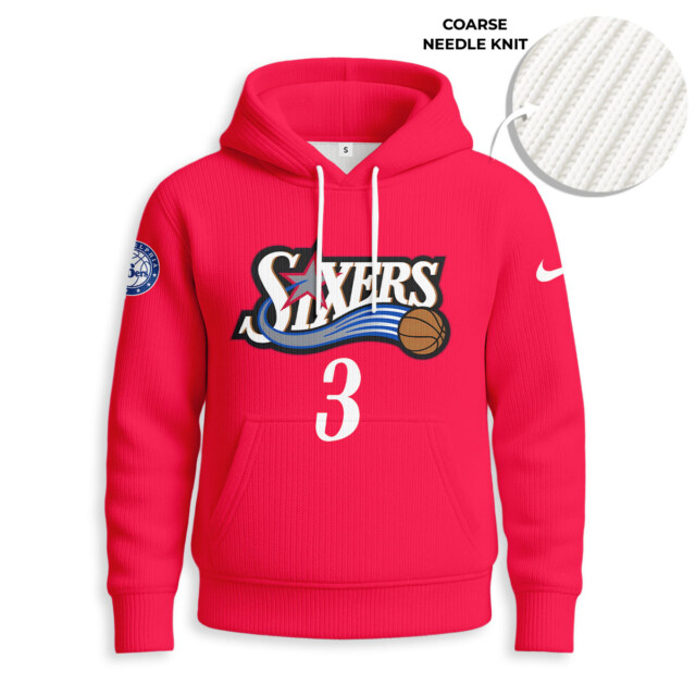 Allen Iverson - Knitted Unisex Hoodie