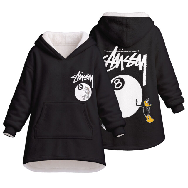 STUSSY, Bunny Rabbit - Oodie Blanket Hoodie