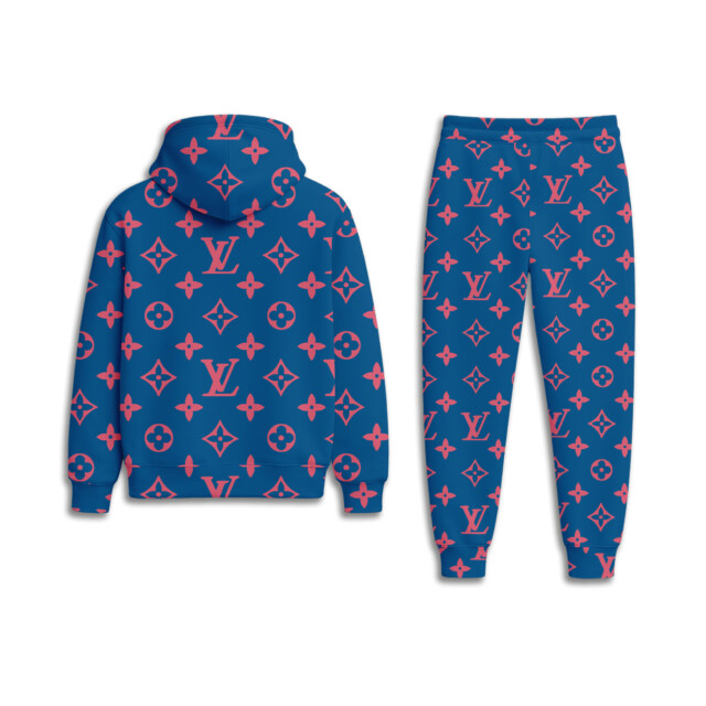 LOUIS VUITTON, Kaws - Unisex Hoodie Joggers Set