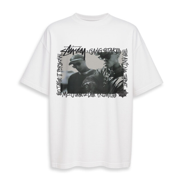 STUSSY Gangster - Oversized Boxy Tee