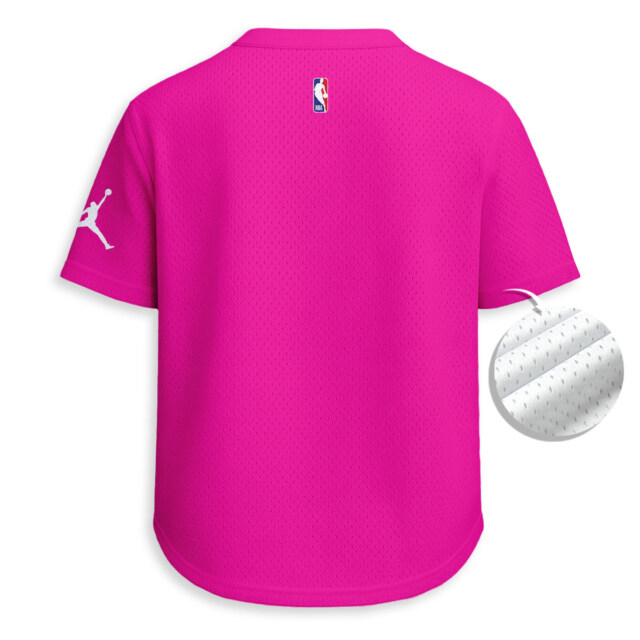 JORDAN - Unisex V-Neck Mesh Tee - Relaxed Fit