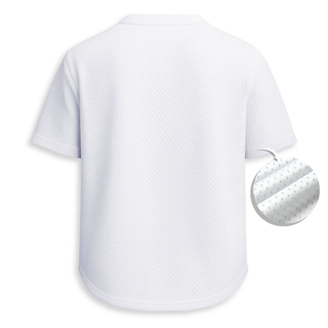 Nike x Simpson - Unisex V-Neck Mesh Tee - Relaxed Fit