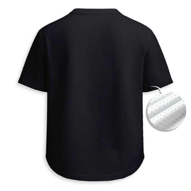 NIKE, Deadpool - Unisex V-Neck Mesh Tee - Relaxed Fit