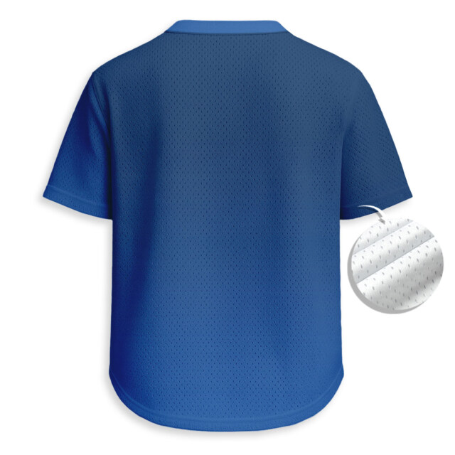 Nike x Sonic - Unisex V-Neck Mesh Tee - Relaxed Fit