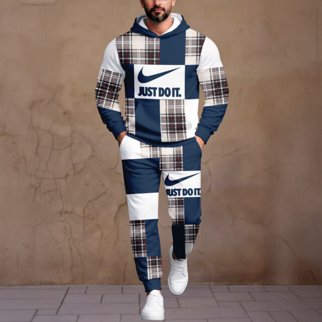 NIKE JUST DO IT - Unisex Hoodie Joggers Set