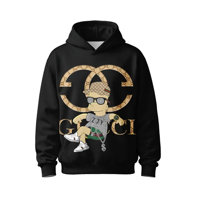 Bart Simpson x GUCCI - Hoodie (Adult & Kids)