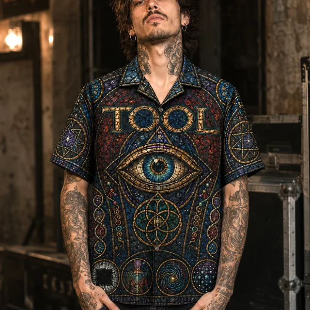 Men's Tool Band Hawaiian Shirt