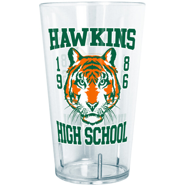 Stranger Things Hawkins High School Tiger  Adult Tritan Drinking Cup