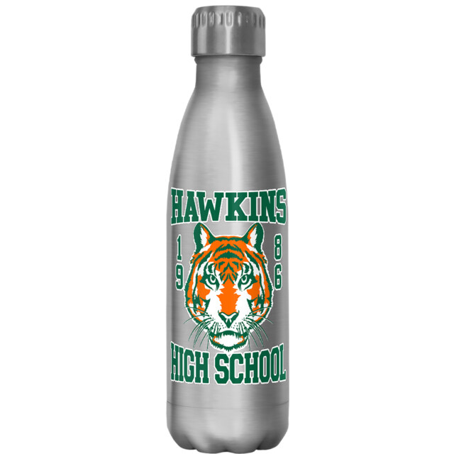 Stranger Things Hawkins High School Logo  Adult Stainless Steel Water Bottle
