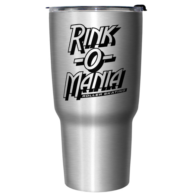 Stranger Things Rink-O-Mania Simple  Adult Stainless Steel Tumbler w/Lid