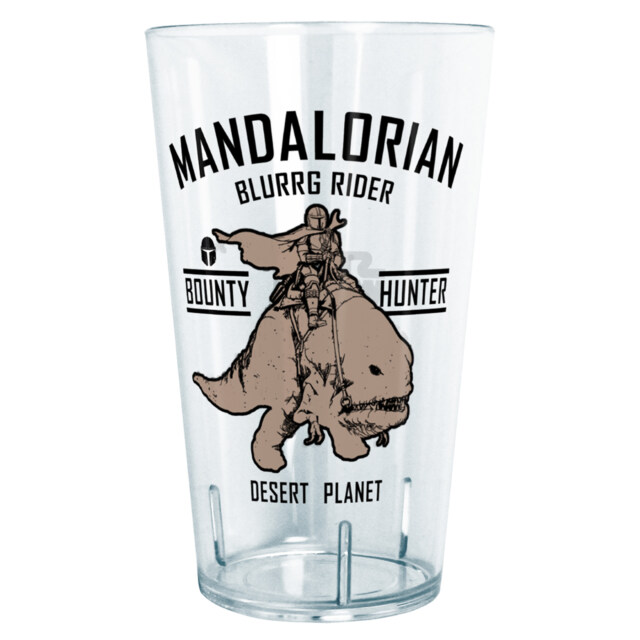 Star Wars: The Mandalorian Blurrg Rider  Adult Tritan Drinking Cup