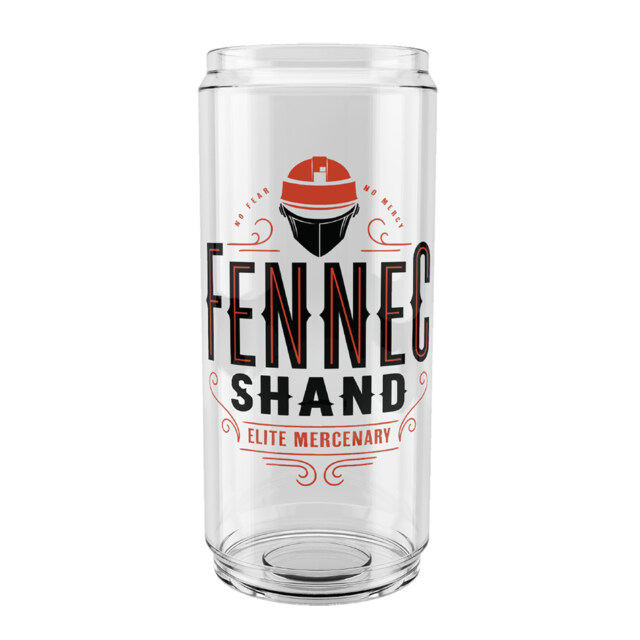 Star Wars: The Book of Boba Fett Fennec Shand Logo  Adult Tritan Can Shaped Drinking Cup