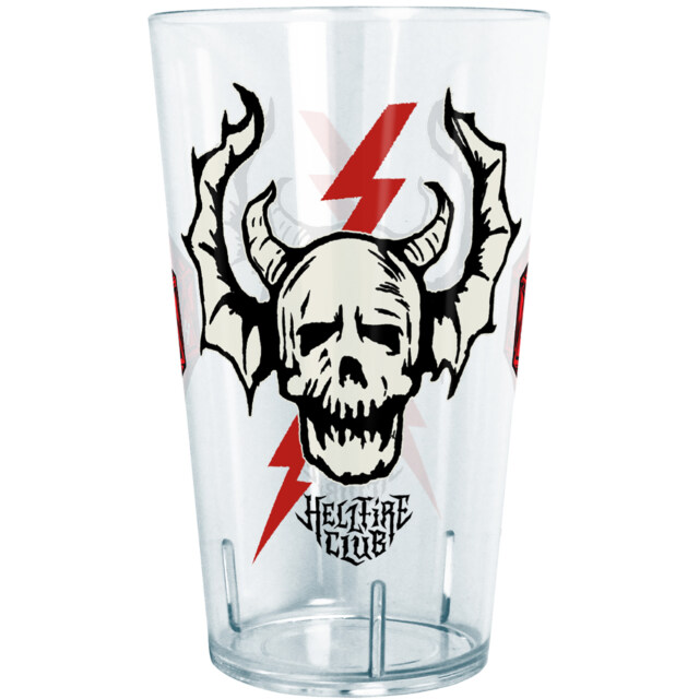 Stranger Things Hellfire Club Skeleton  Adult Tritan Drinking Cup