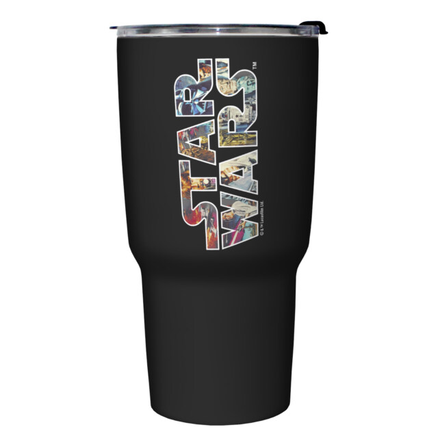 Star Wars Scene Logo  Adult Stainless Steel Tumbler w/Lid