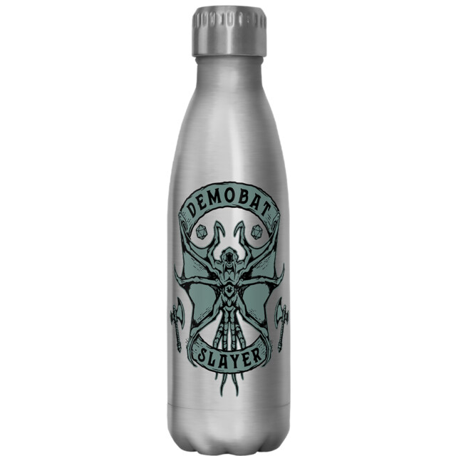 Stranger Things Demobat Slayer Logo  Adult Stainless Steel Water Bottle