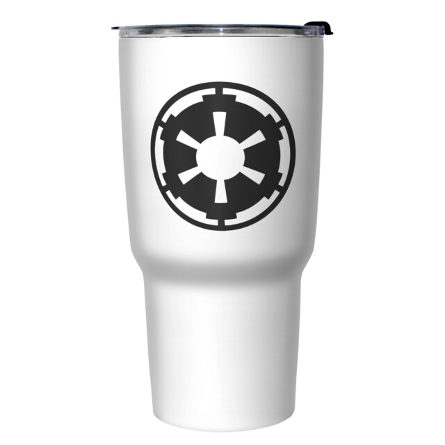 Star Wars Dark Side Empire Emblem  Adult Stainless Steel Tumbler w/Lid