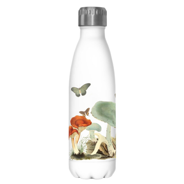 Lost Gods Retro Mushrooms  Adult Stainless Steel Water Bottle