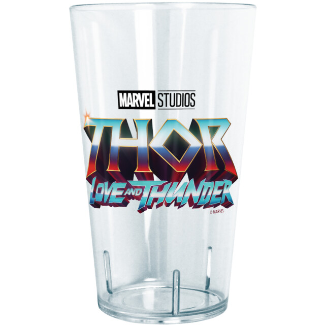Marvel: Thor: Love and Thunder Main Logo  Adult Tritan Drinking Cup