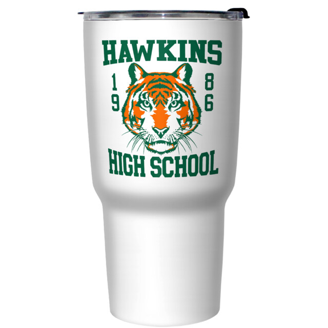 Stranger Things Hawkins High School Mascot  Adult Stainless Steel Tumbler w/Lid
