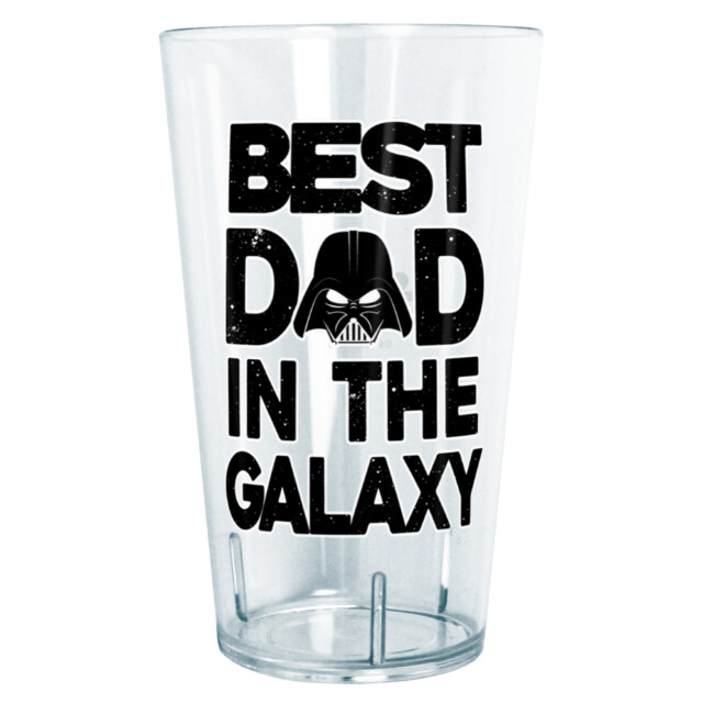 Star Wars Father's Day Best Dad Darth Vader Helmet  Adult Tritan Drinking Cup