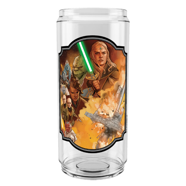 Star Wars The High Republic The Disaster Poster  Adult Tritan Can Shaped Drinking Cup