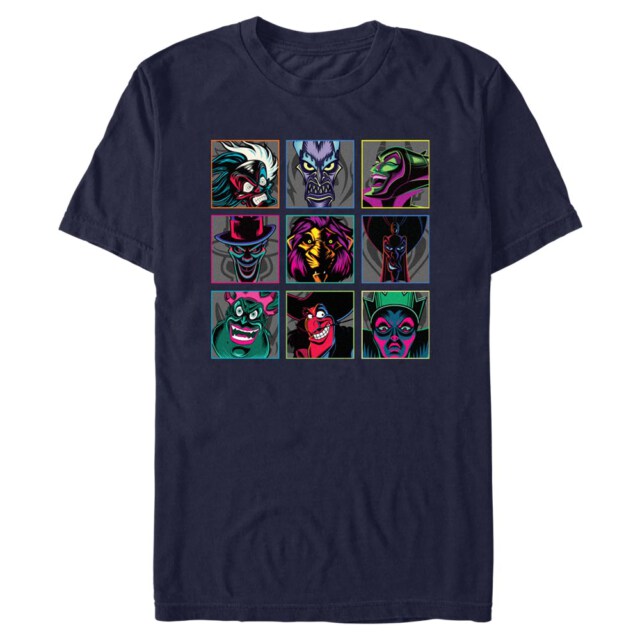 Men's DIS TEAM NINE BOX VILLAINS Short Sleeve T-Shirt