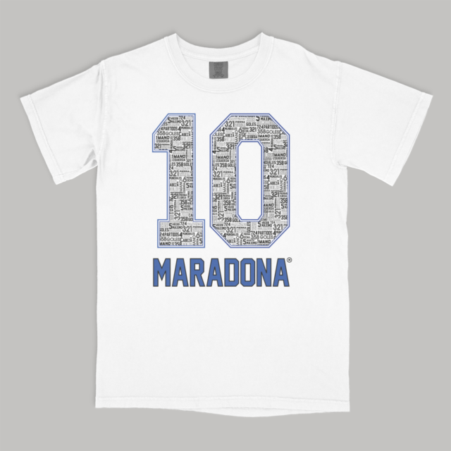 Legacy Stats Maradona Tee