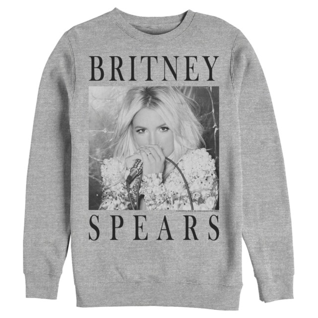 Men's Britney Spears Classic Star Frame  Adult Sweatshirt