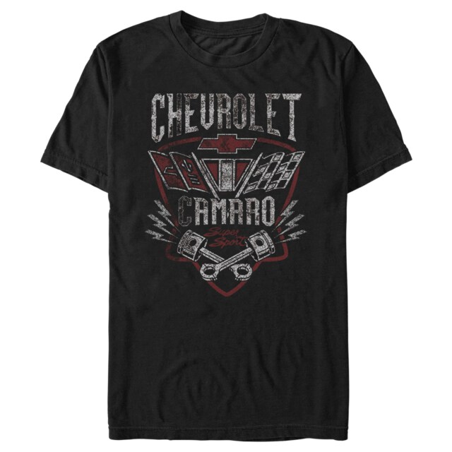 Men's General Motors Chevrolet Super Sport Camaro  Adult T-Shirt