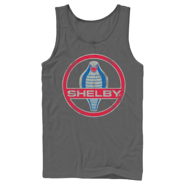 Men's Shelby Cobra Vintage Logo  Adult Tank Top