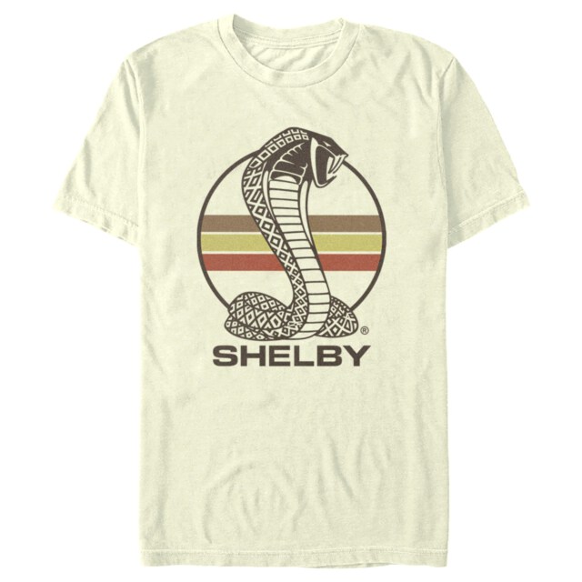 Men's Shelby Cobra Classic Logo  Adult T-Shirt