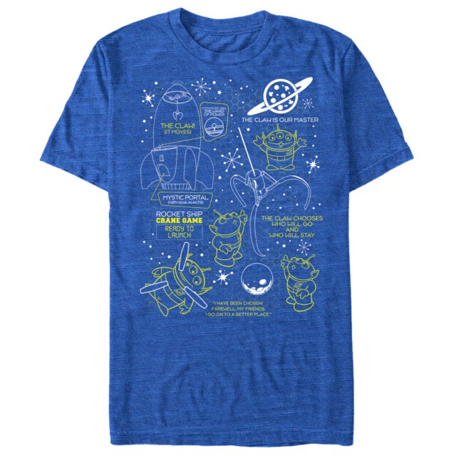 Men's Toy Story Claw is Our Master  Adult T-Shirt