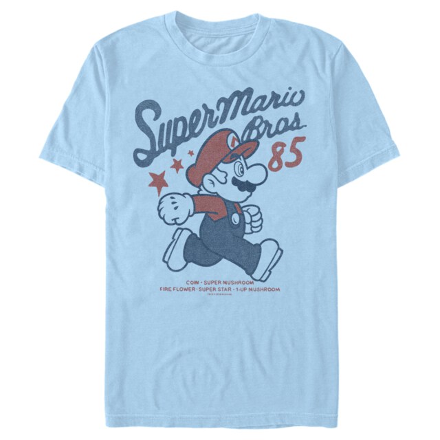 Men's Nintendo Super Mario Bros 85  Adult T-Shirt