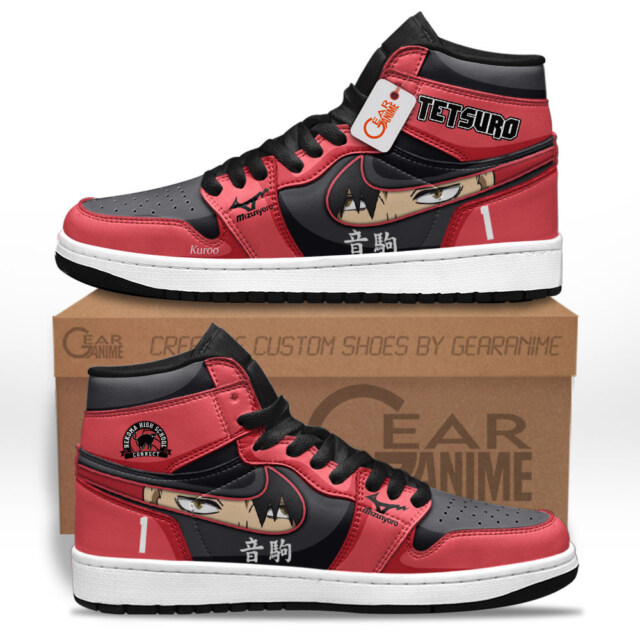 Tetsuro Kuroo Air Jordan 1-Sneakers Personalized Shoes