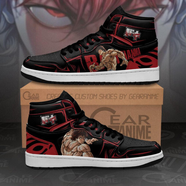 Baki Hanma Air Jordan 1 Sneakers Custom Anime Shoes