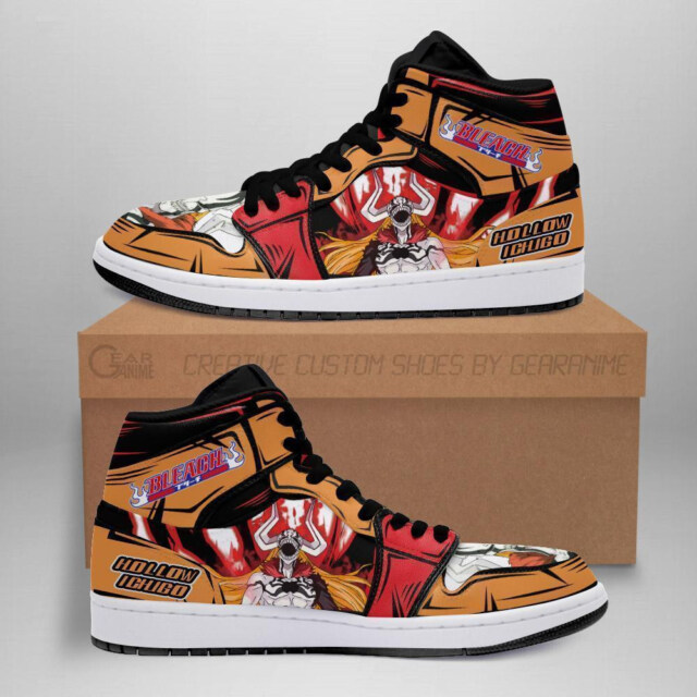 Hollow Demon Ichigo Air Jordan 1 Sneakers Anime