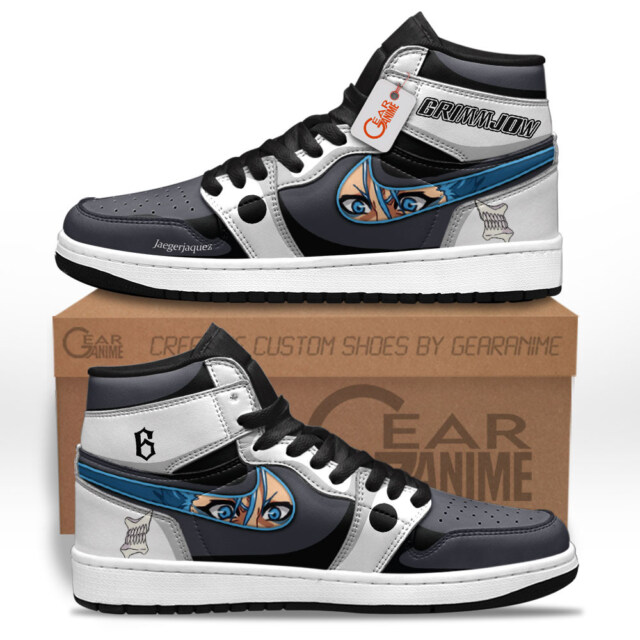 Grimmjow Jaegerjaquez Air Jordan 1-Sneakers Personalized Shoes