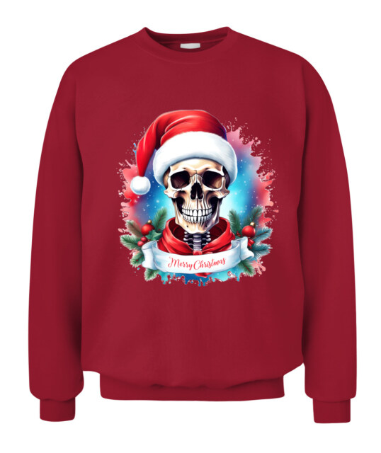Sorta Merry - Sorta Scary POD Sweatshirt: A Unique Twist for the Christmas Season
