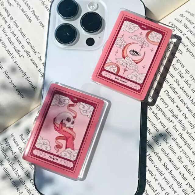 Moon Tarot Kindle Support Reading Kindle Ring MagSafe Phone Grip