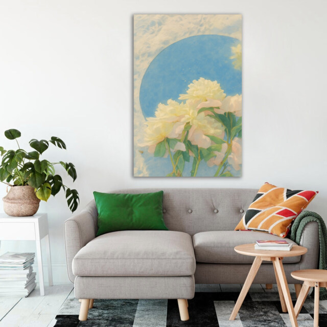 Bouquet on the Sand – Aesthetic Art Print