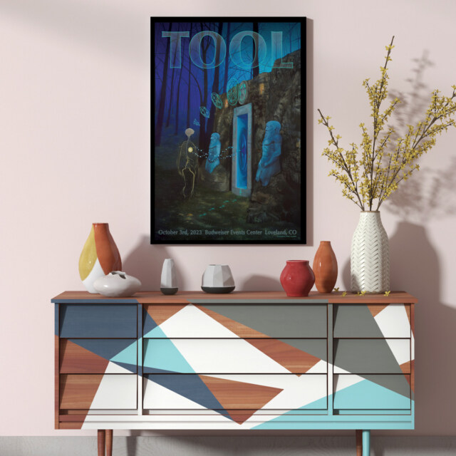 Tool Tour Loveland Budweiser Events Center Oct 3 2023 Poster - 12x18 inch