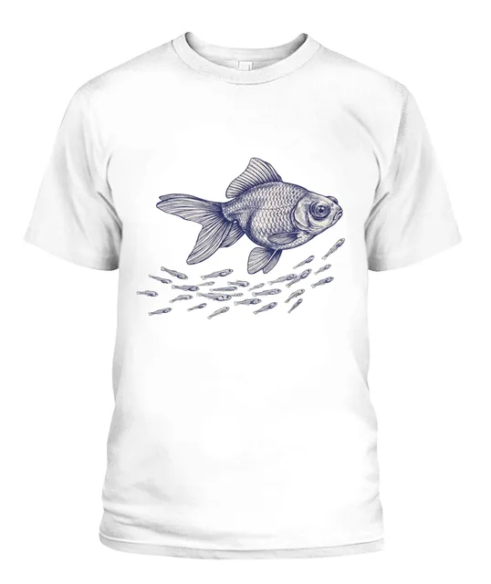 Unisex T-Shirt | Comfort Colors 1717 (US) 90s retro fish + nature 77