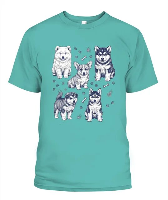 Unisex T-Shirt | Comfort Colors 1717 (US) 90s retro animals + nature  70