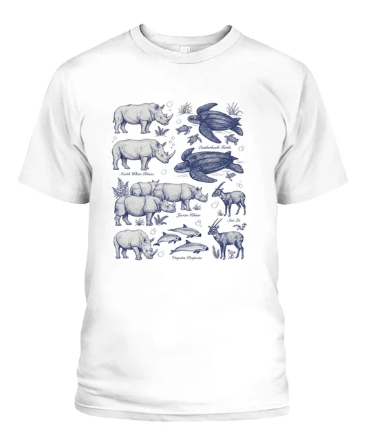 Unisex T-Shirt | Comfort Colors 1717 (US) 90s retro fish + nature 90