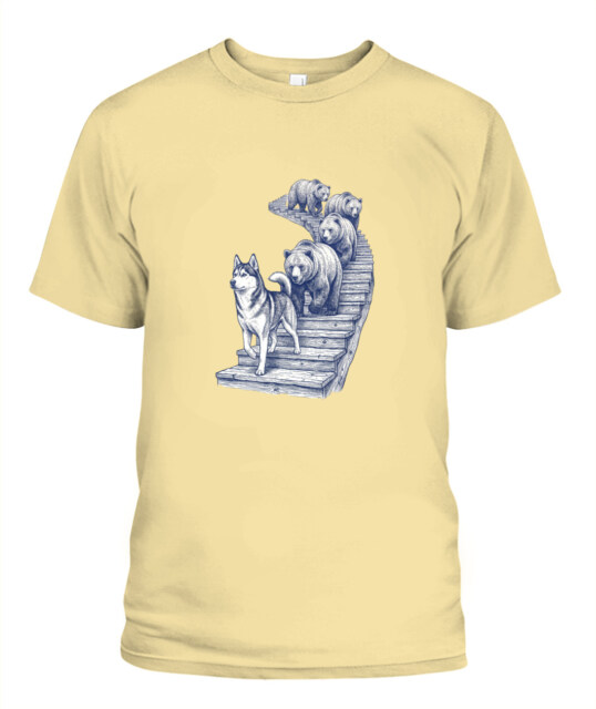 Unisex T-Shirt | Comfort Colors 1717 (US) 90s retro animals + nature 51