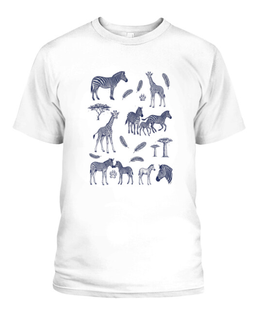 Unisex T-Shirt | Comfort Colors 1717 (US) 90s retro animals + nature  19