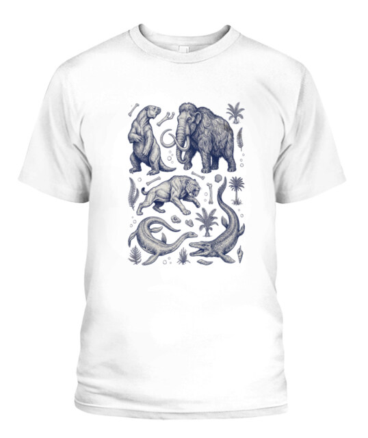 Unisex T-Shirt | Comfort Colors 1717 (US) 90s retro animals + nature 09