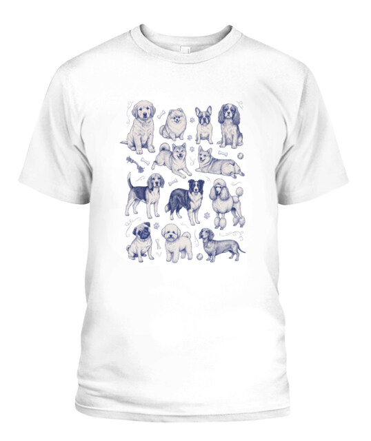 Unisex T-Shirt | Comfort Colors 1717 (US) 90s retro animals + nature  23